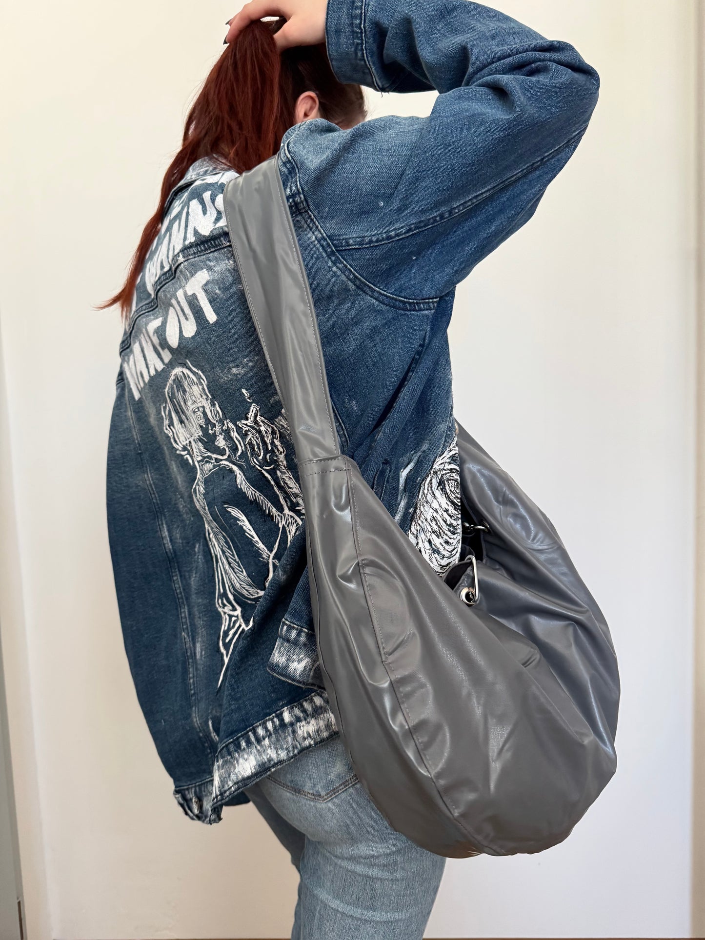 Grey large bag