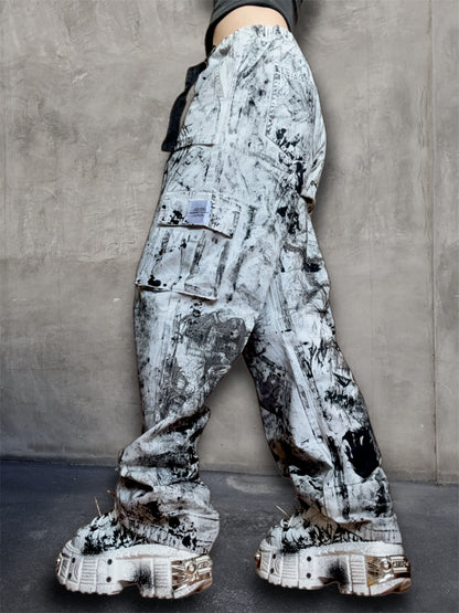 1/1 upcycled white trousers
