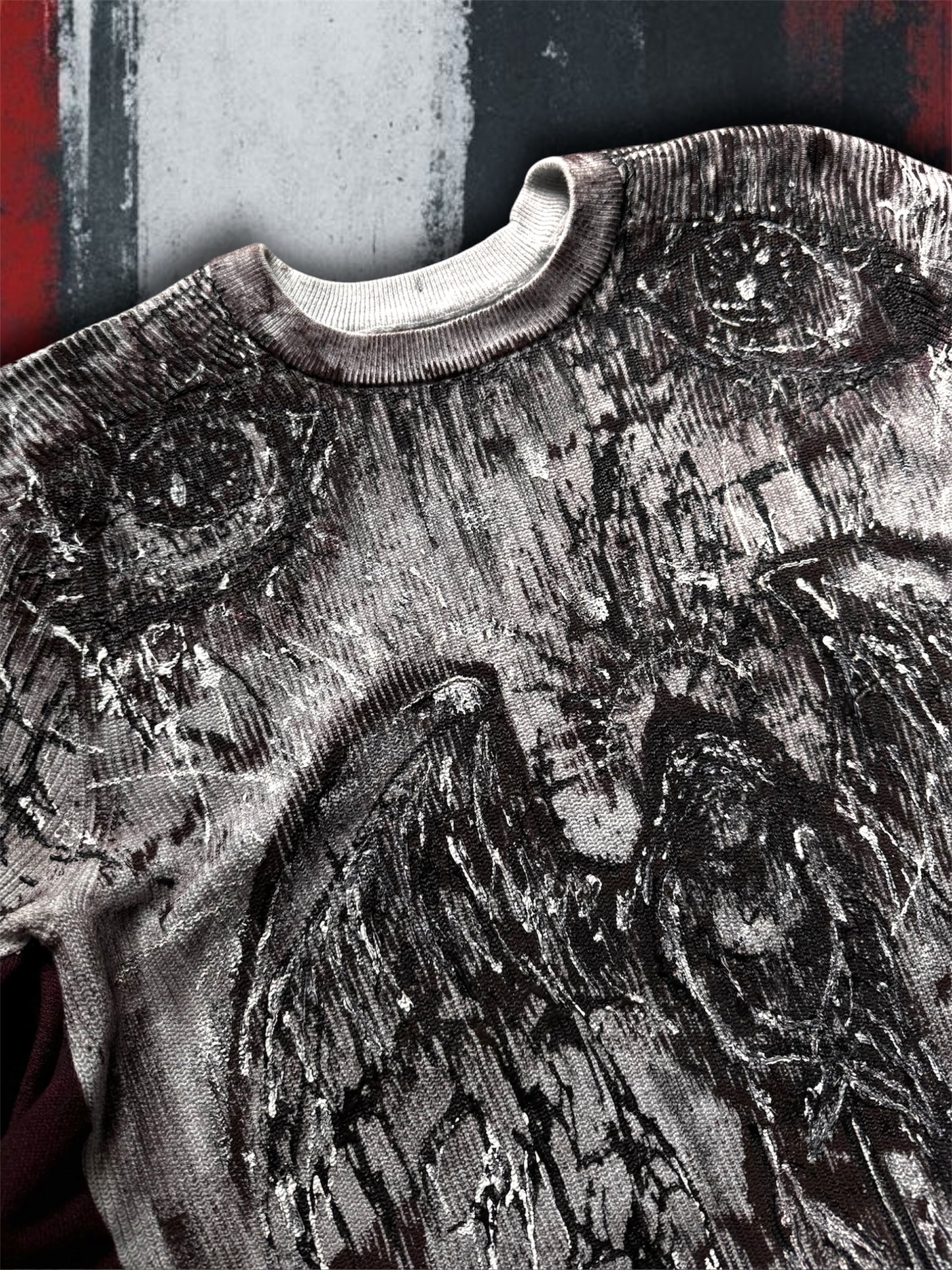 “Angels see” 1/1 sweater