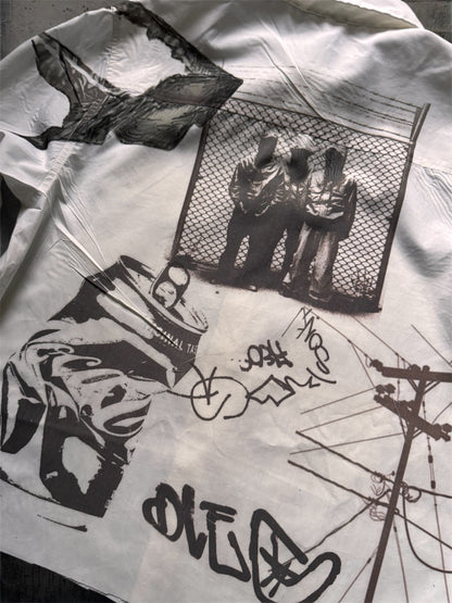 “News” 1/1 white shirt