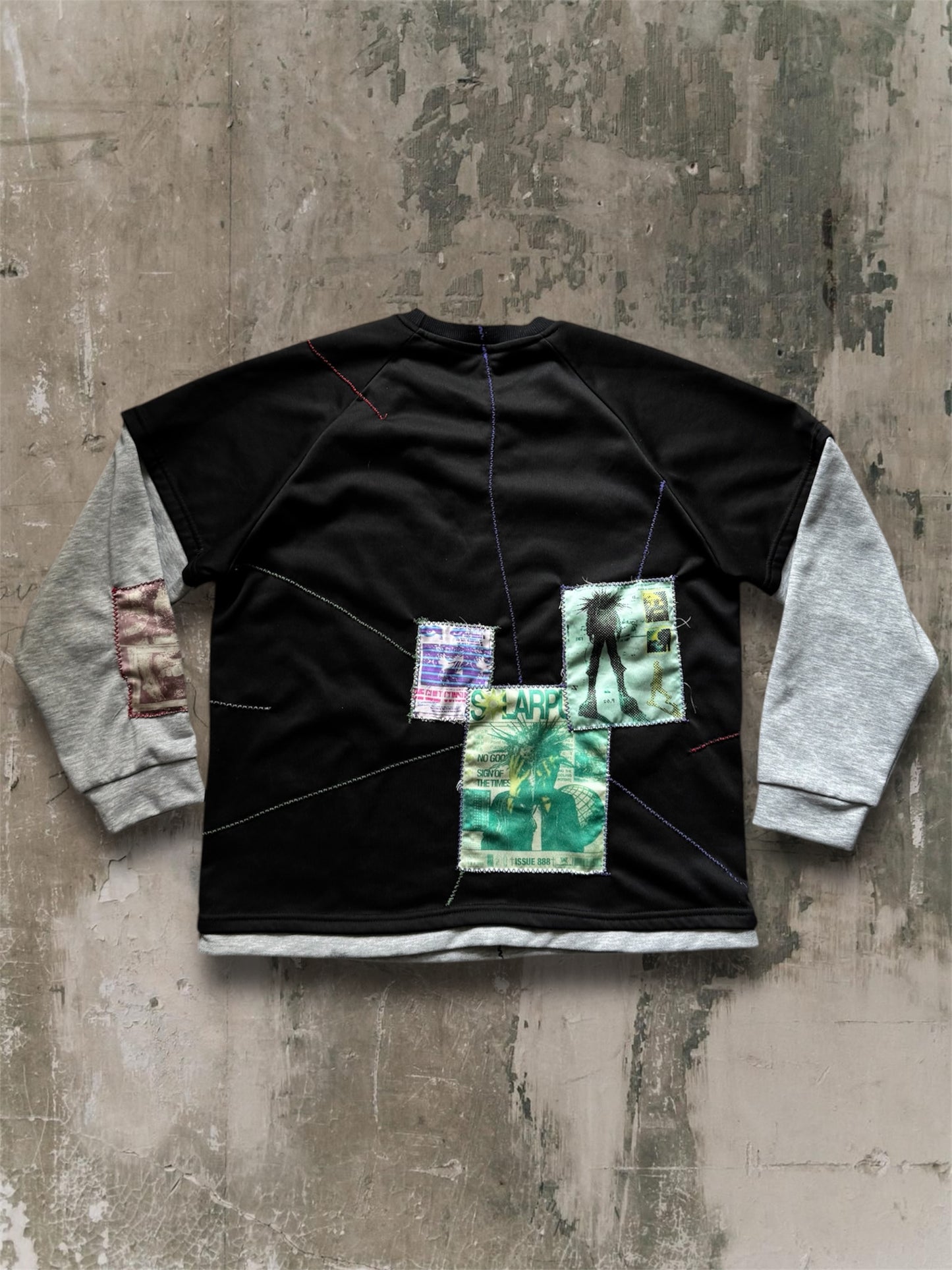 “Punk web” sweatshirt