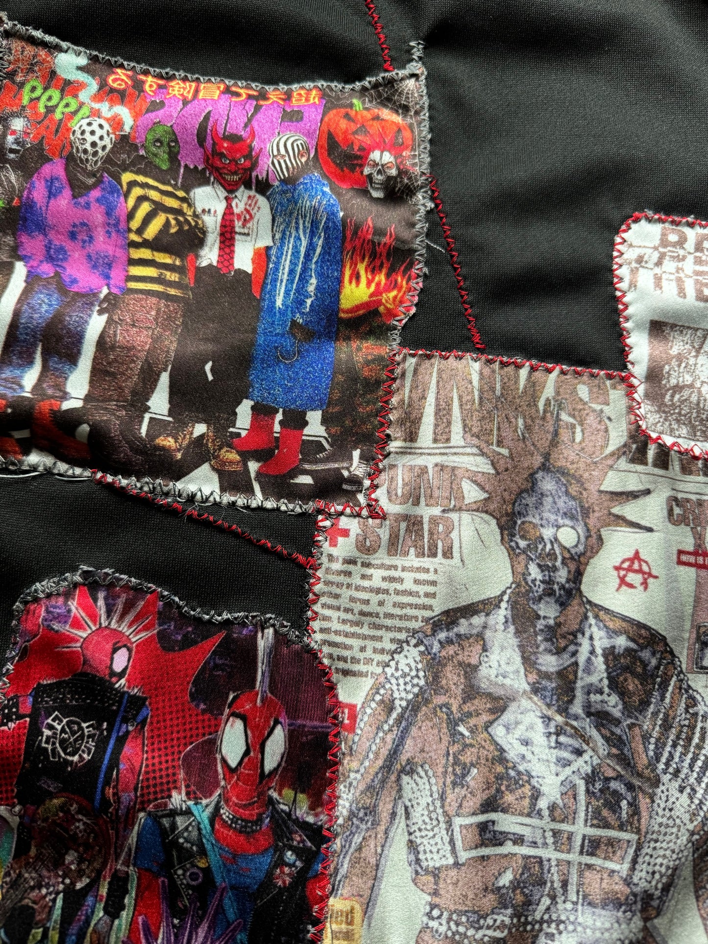 “Punk web” sweatshirt