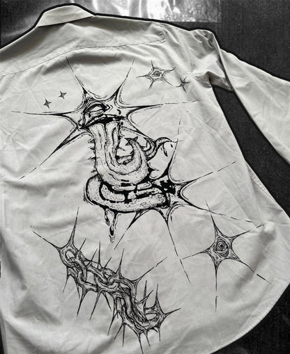 “EATING GOD” punk/alt style shirt