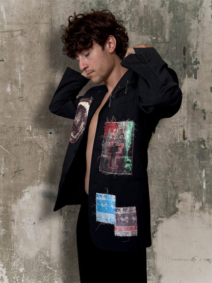 “Mistakes” upcycled blazer