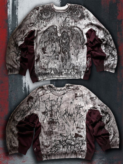 “Angels see” 1/1 sweater