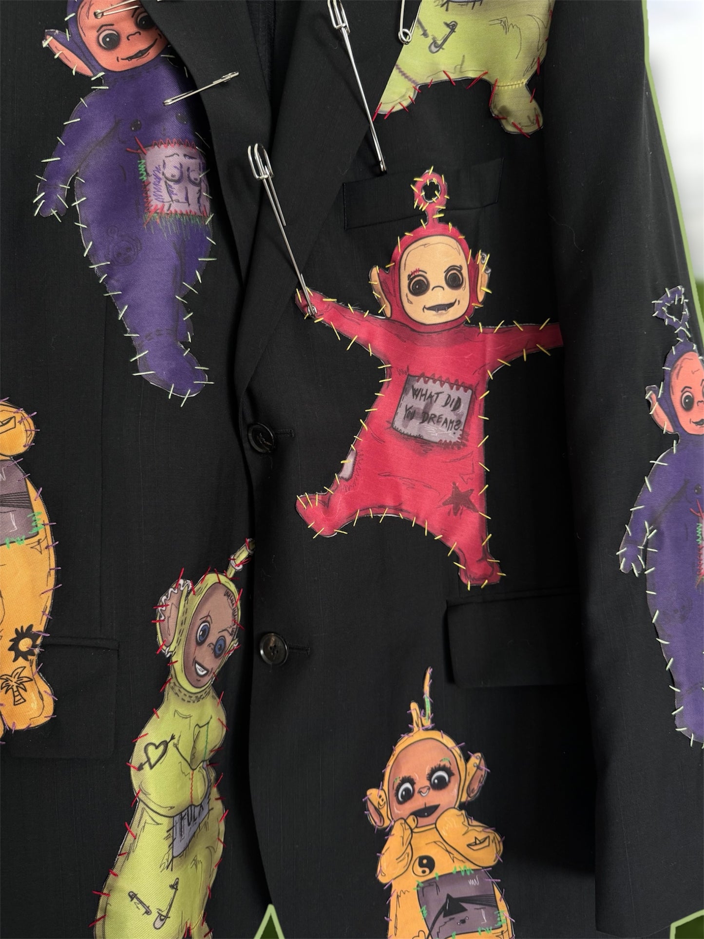 “Teletubbies” remade blazer