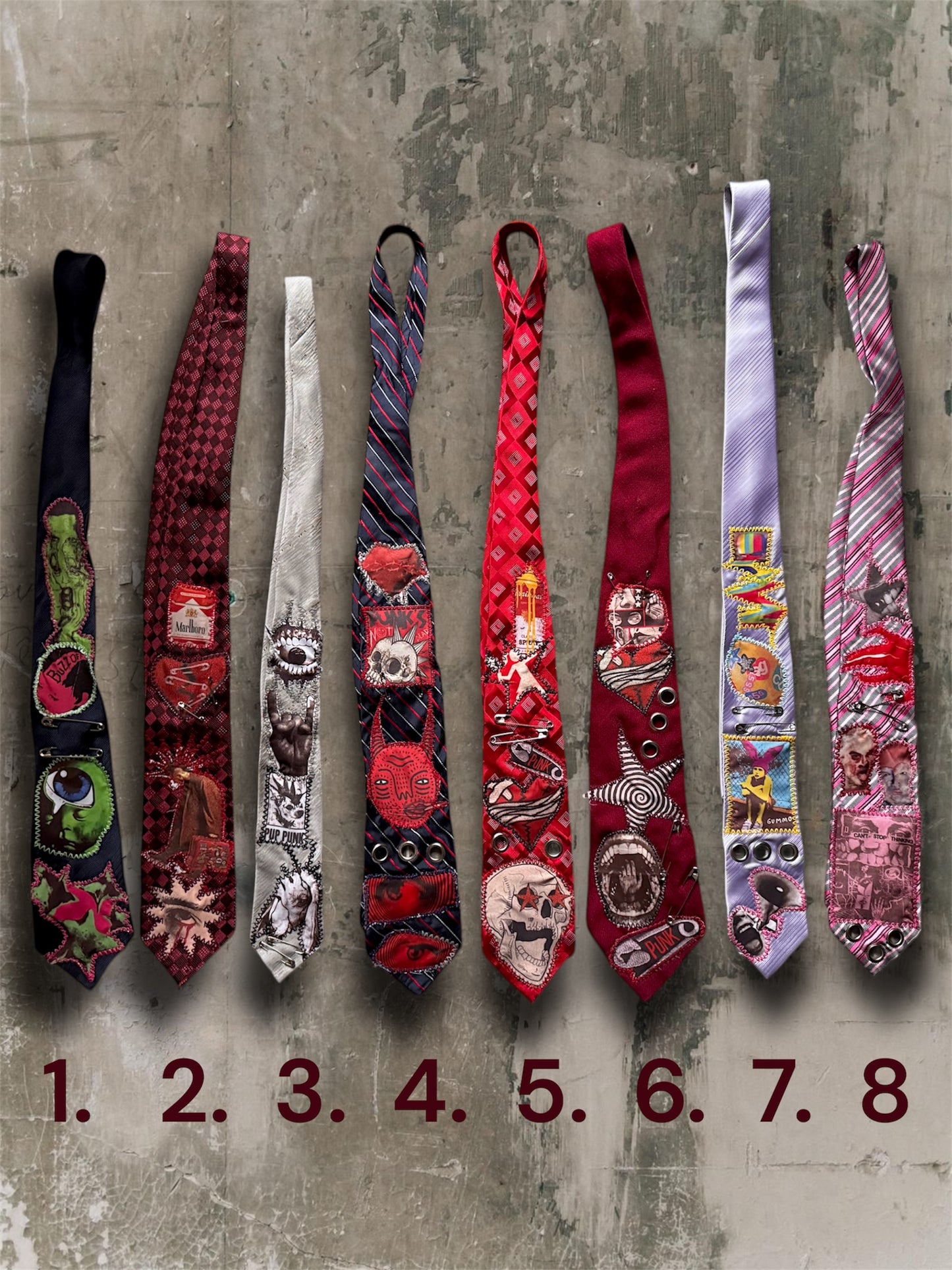 Punk ties 4th (15x)