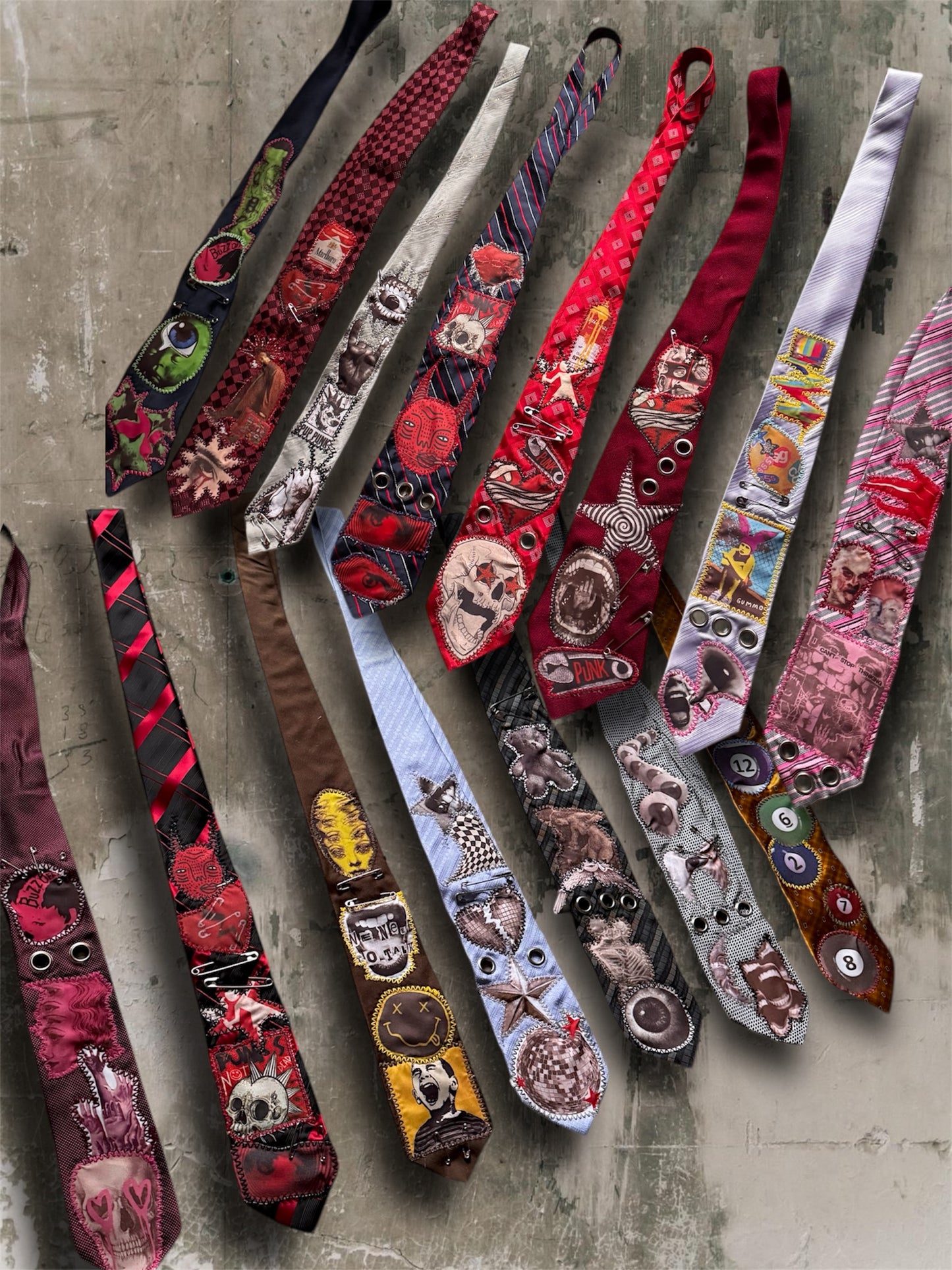 Punk ties 4th (15x)