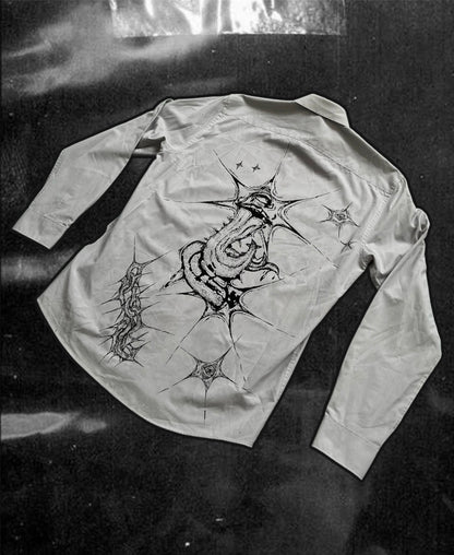 “EATING GOD” punk/alt style shirt