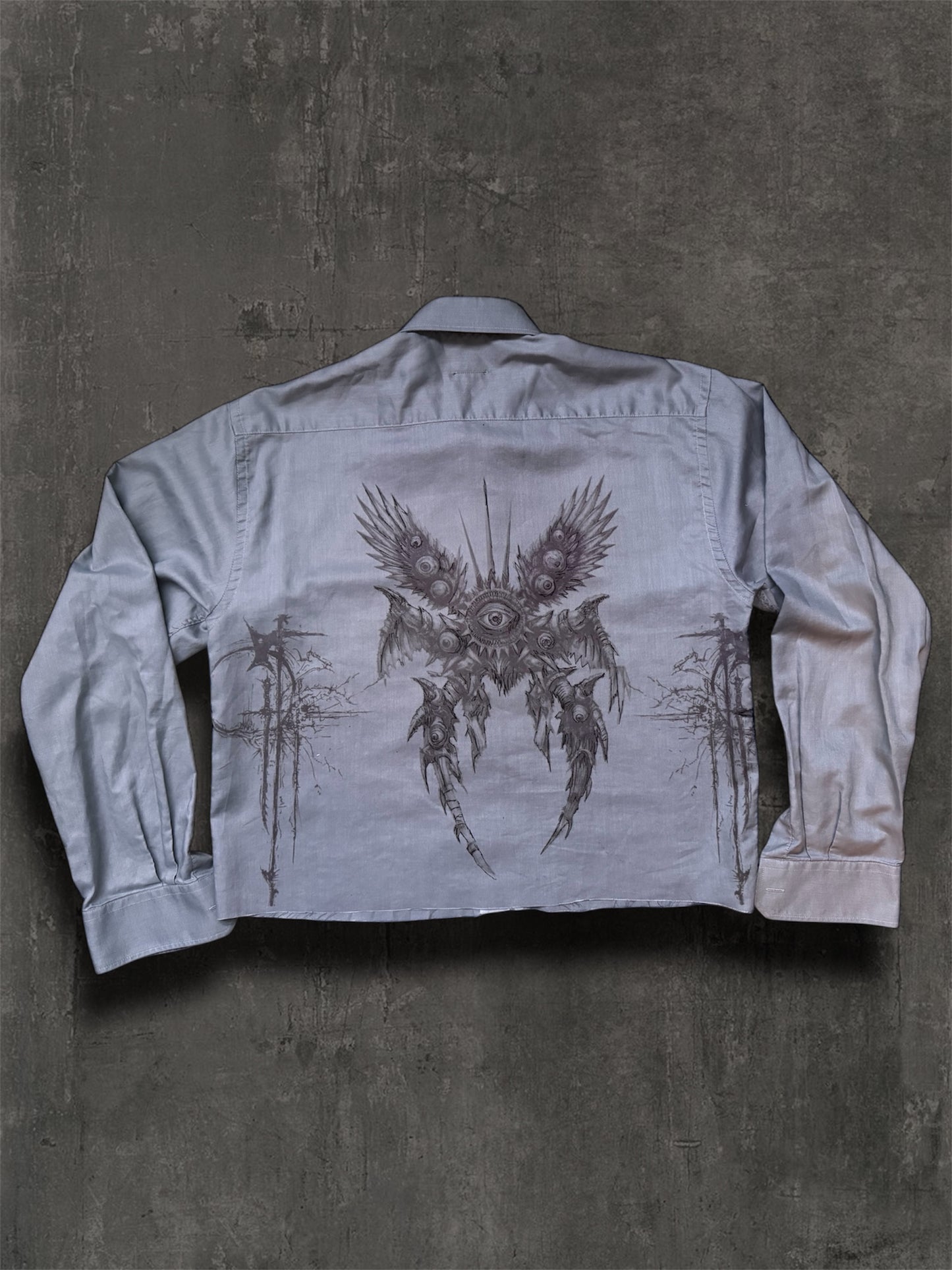 “Angel protection” remade grey shirt