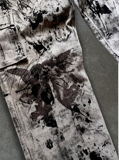 1/1 upcycled white trousers