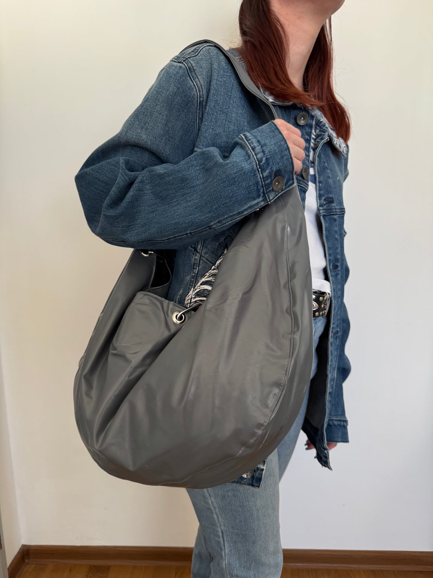Grey large bag