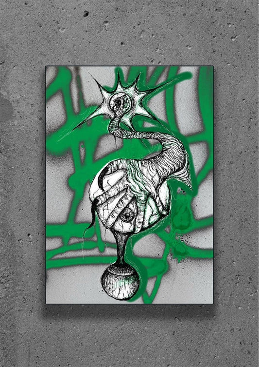 “Eye catching” art print