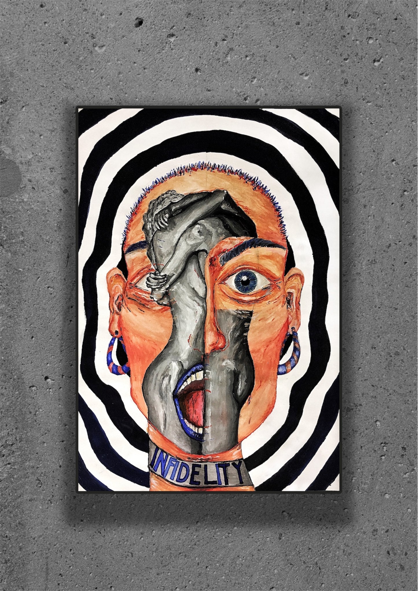“INFIDELITY” art print