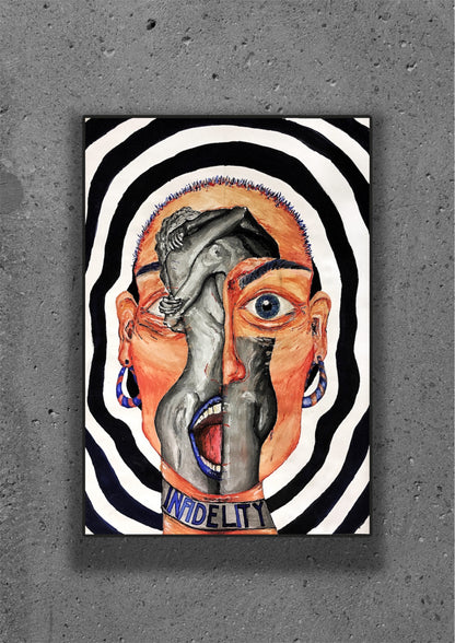 “INFIDELITY” art print